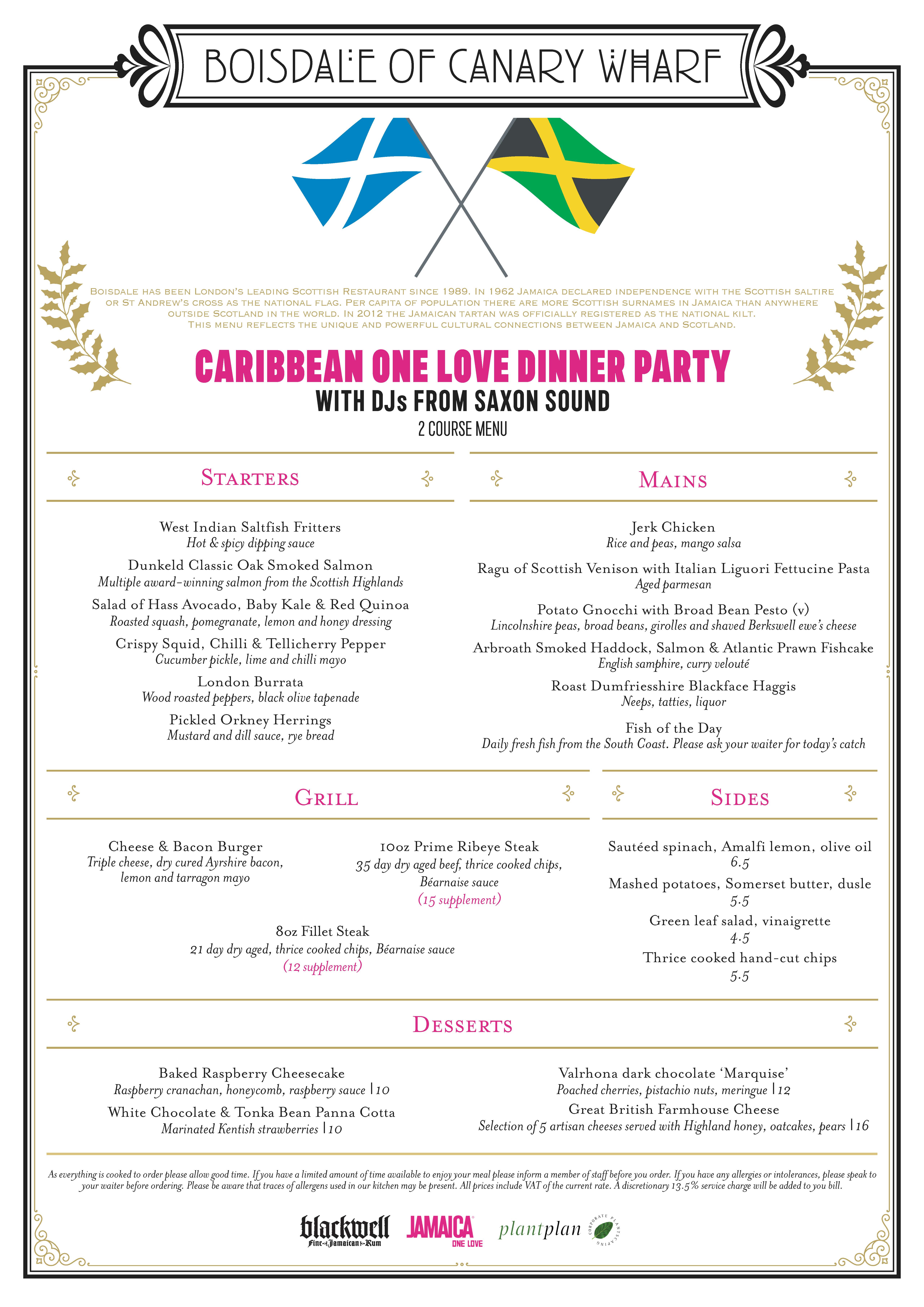 CARIBBEAN ONE LOVE CHRISTMAS DINNER & AFTERPARTY HOSTED BY Shoobs